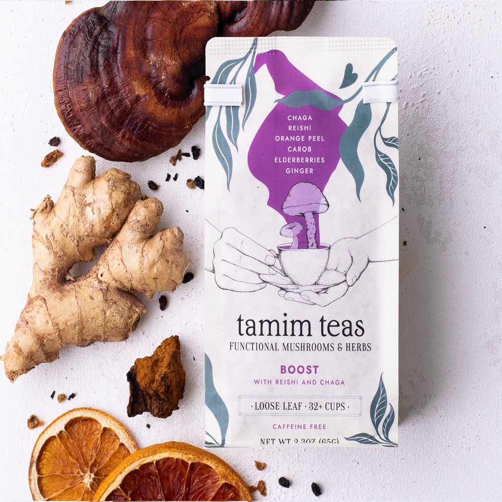 Boost | Reishi and Chaga Mushroom Tea Blend